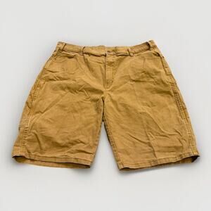 Dickies Mens Brown Duck Canvas Outdoors Workwear Shorts Size 40